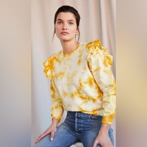Clare V Marigold Tie-dye Sweatshirt